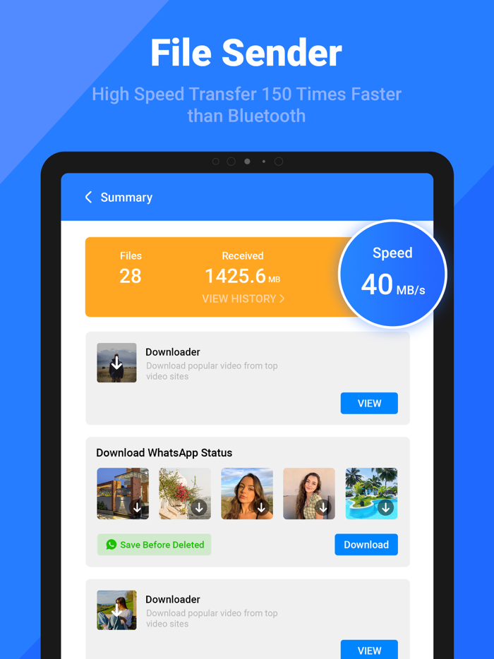 File Sender - Share  Transfer