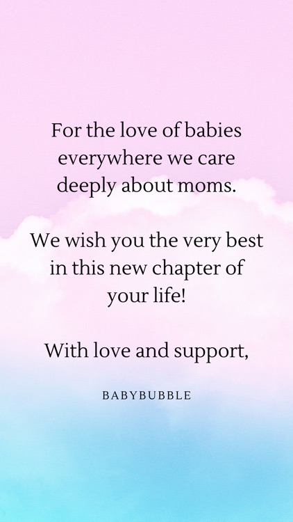 babybubble: me & my newborn screenshot-4