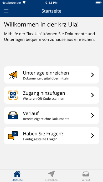 krz Ula (Unterlagen App) screenshot 2