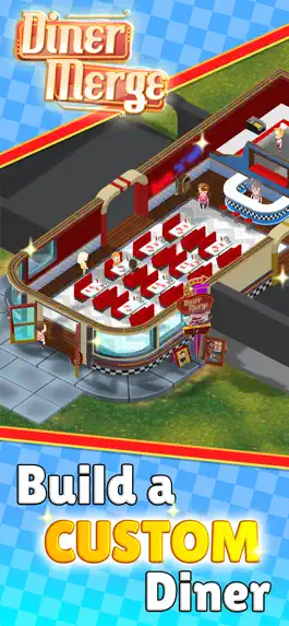 Game screenshot Diner Merge - Cooking Game apk