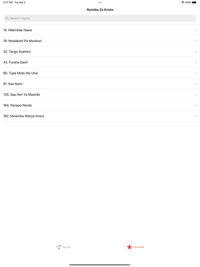 Nyimbo Za Kristo - SDA Hymns
