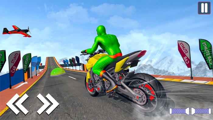 Superhero Bike Rider Game