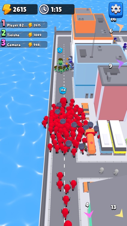 Crowd War: Cookie City Run screenshot-0