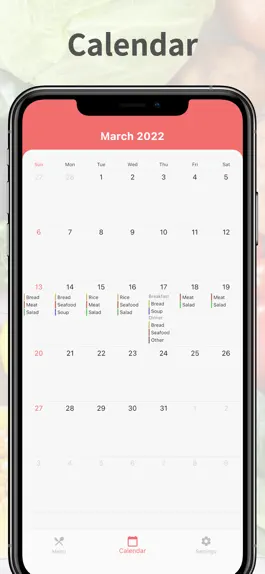 Game screenshot Daily Meal Planner apk