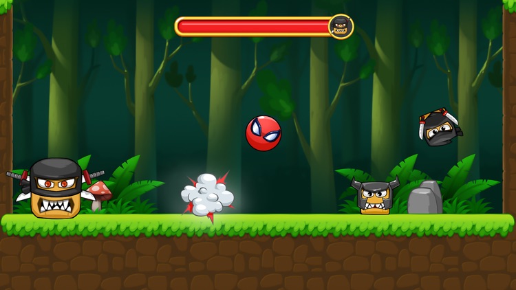 Red Bounce Ball Adventure screenshot-4