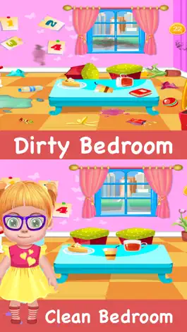 Game screenshot Girls Games Clean Mom House apk