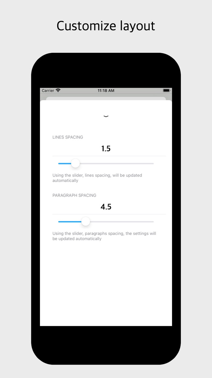 Characters - Plain text editor