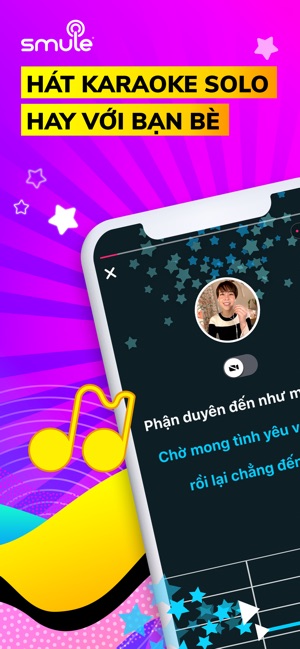 Smule: Hát các bài hát Karaoke