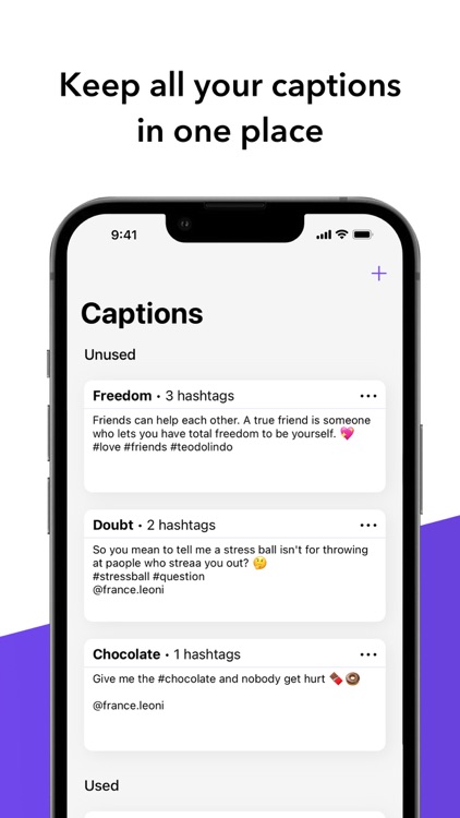 Capmatic - Instagram Captions