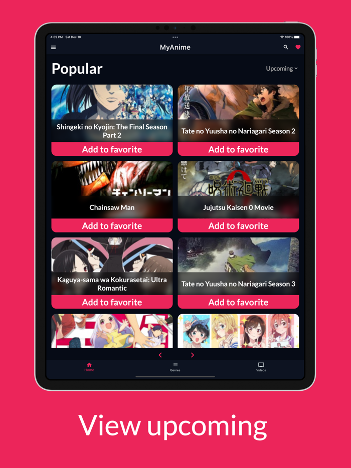 MyAnime Anime Movies