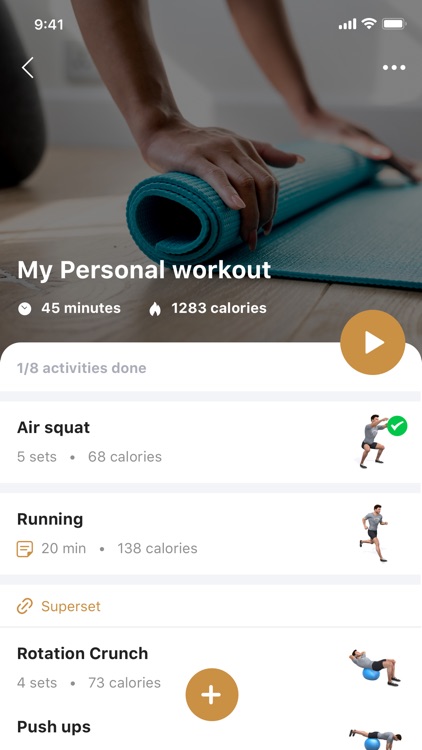 SEEGER FITNESS APP