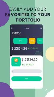 bitcoin lifestyle app iphone screenshot 1
