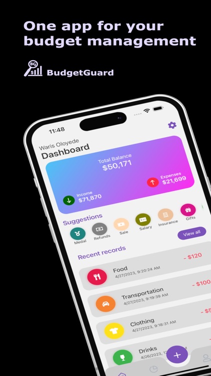 BudgetGuard - Expense & Budget