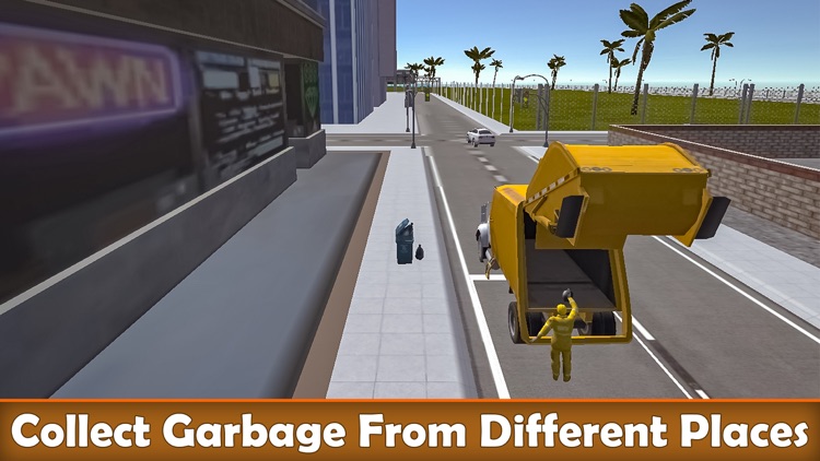 City Garbage Dump Truck Sim