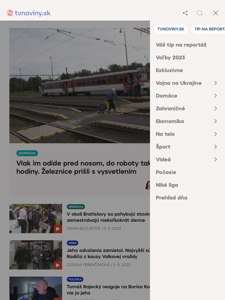 TVNOVINY screenshot 3