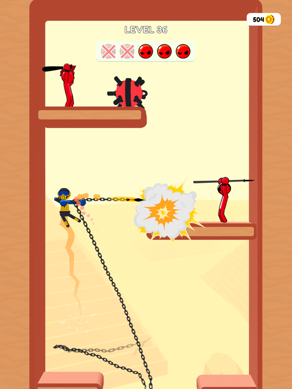 Stickman Teleport Master 3D screenshot 2