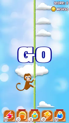 Game screenshot Bamboo Climbing Monkey Racing apk