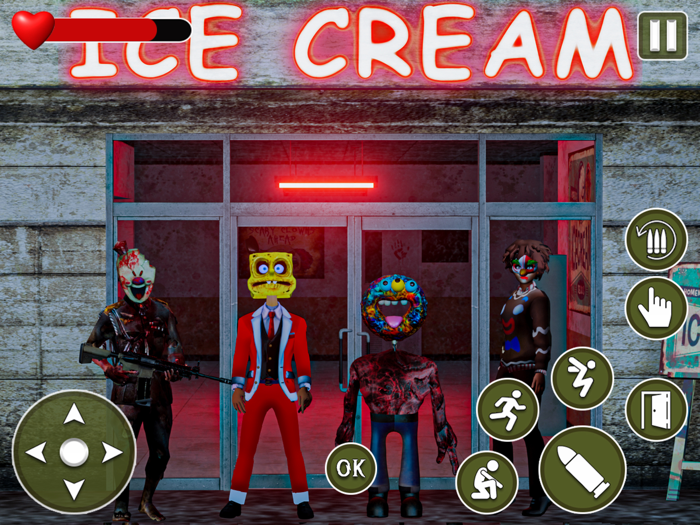 Hello Scary Ice Cream Friends