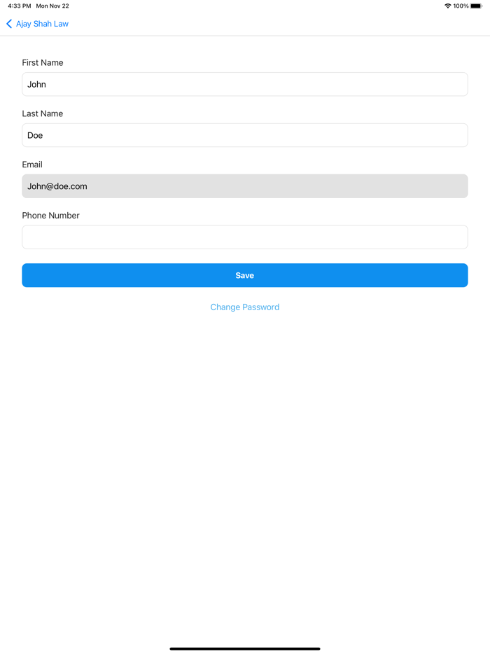 The Law Office of Ajay R. Shah