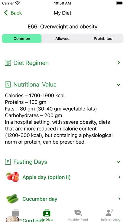 Medical Diets screenshot-5