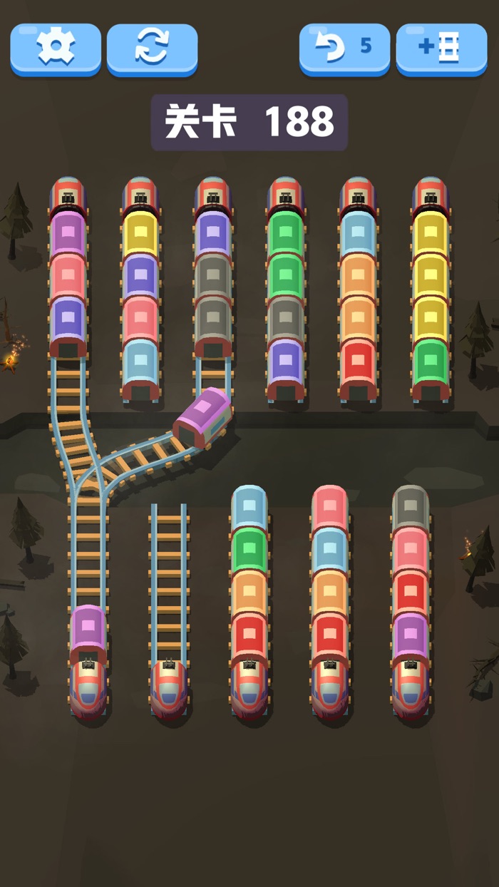 小火车排序—火车排序拼图