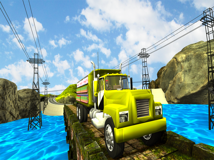 Indian Cargo Truck Driving Sim