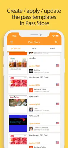 Captura 2 Pass2U Wallet:tarjetas/cupones iphone