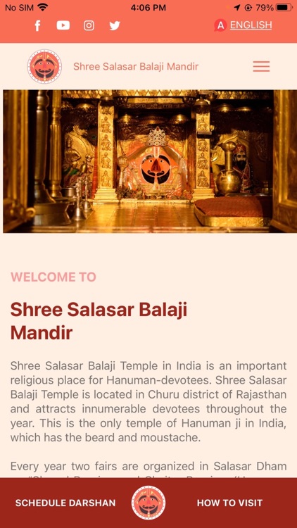 Shree Salasar Balaji Mandir