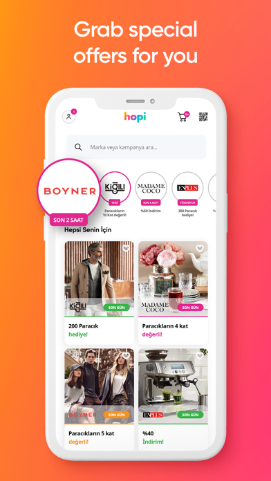 Hopi – Alışverişin App'i screenshot 2