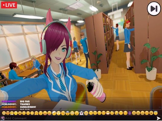 Anime High School Bad Girl Sim screenshot 3