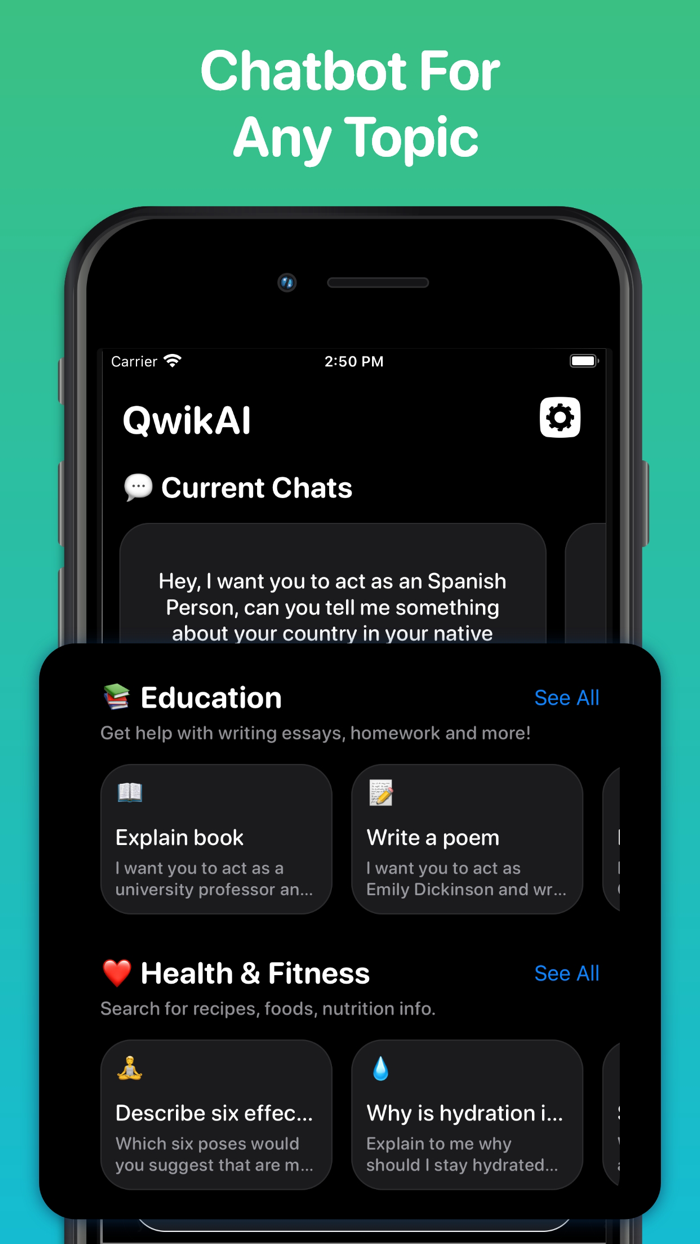 Ask AI with QwikAI ChatBot App