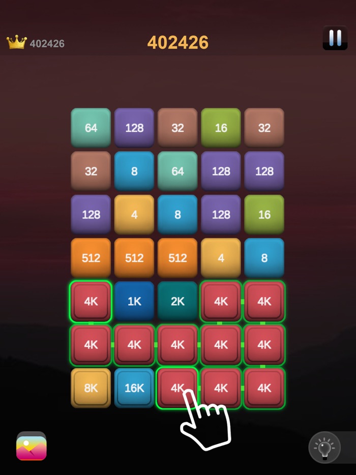 2248 - link merge 2048 puzzle