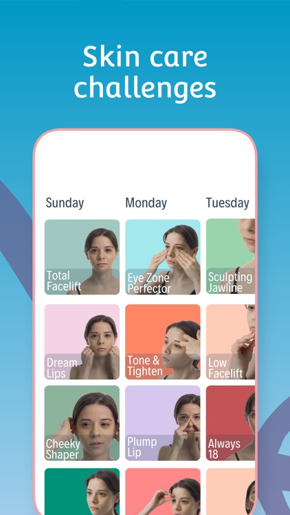 Peach Face Workout: Face Yoga screenshot-3