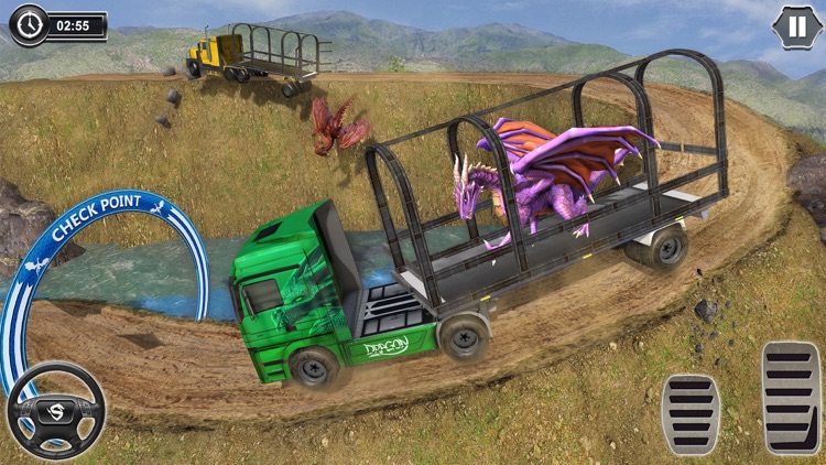 Dragon Transport Games 3D screenshot-3