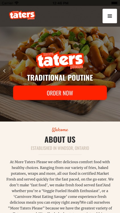 More Taters Please