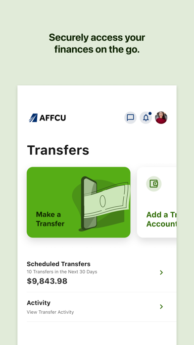 GoAFFCU Mobile Banking screenshot 2