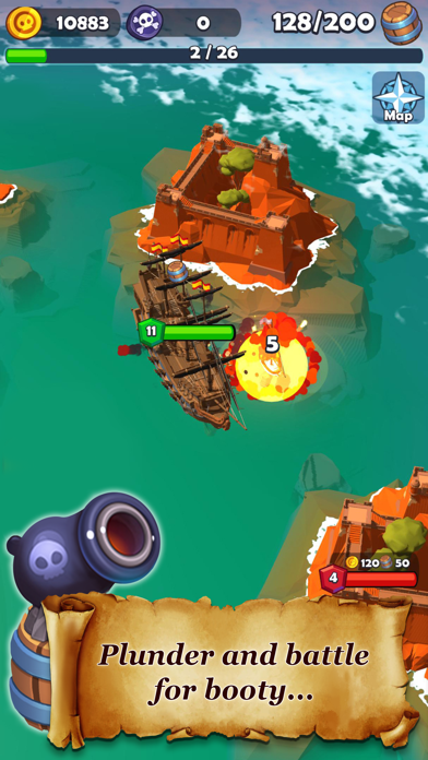 Pirate Raid: Caribbean Battle screenshot 3