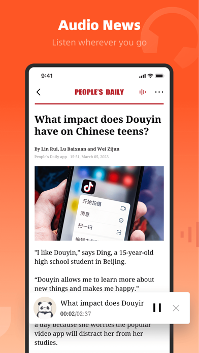 People's Daily-News from China screenshot 2