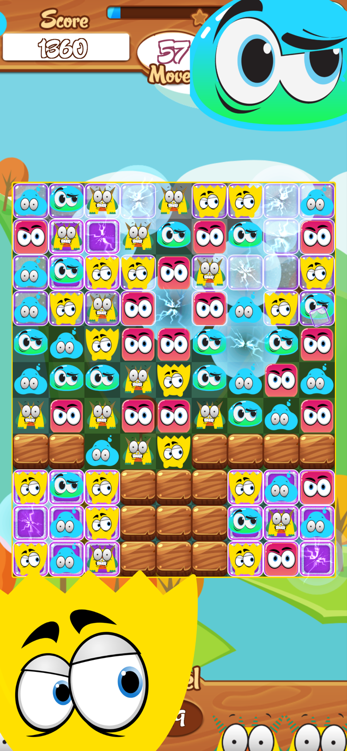 Monster Swipe KIDS Puzzle