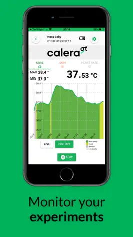 Game screenshot CALERAresearch: Core body temp mod apk