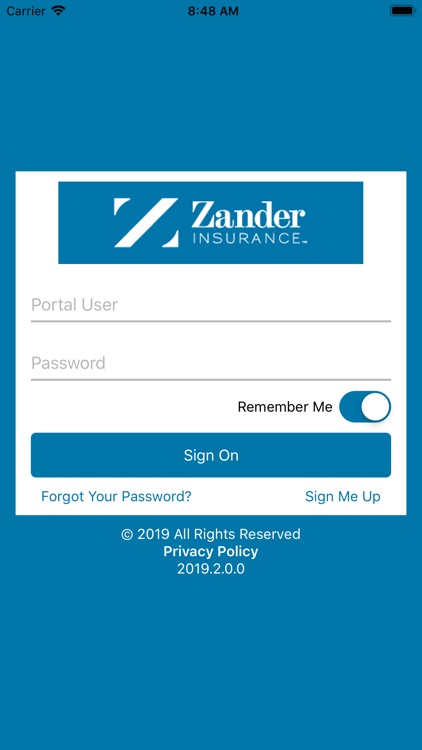 Zander Insurance App