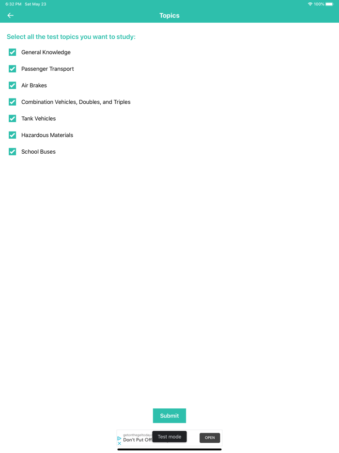 Gold Star CDL Test Prep