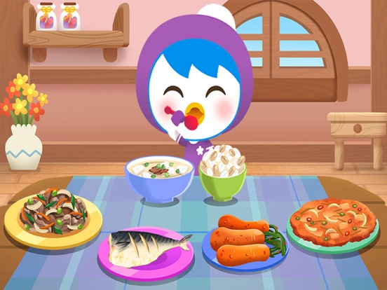 Pororo Eating Game - Habit screenshot 2