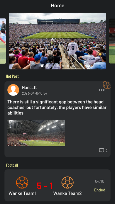 Screenshot #1 pour Football Forum