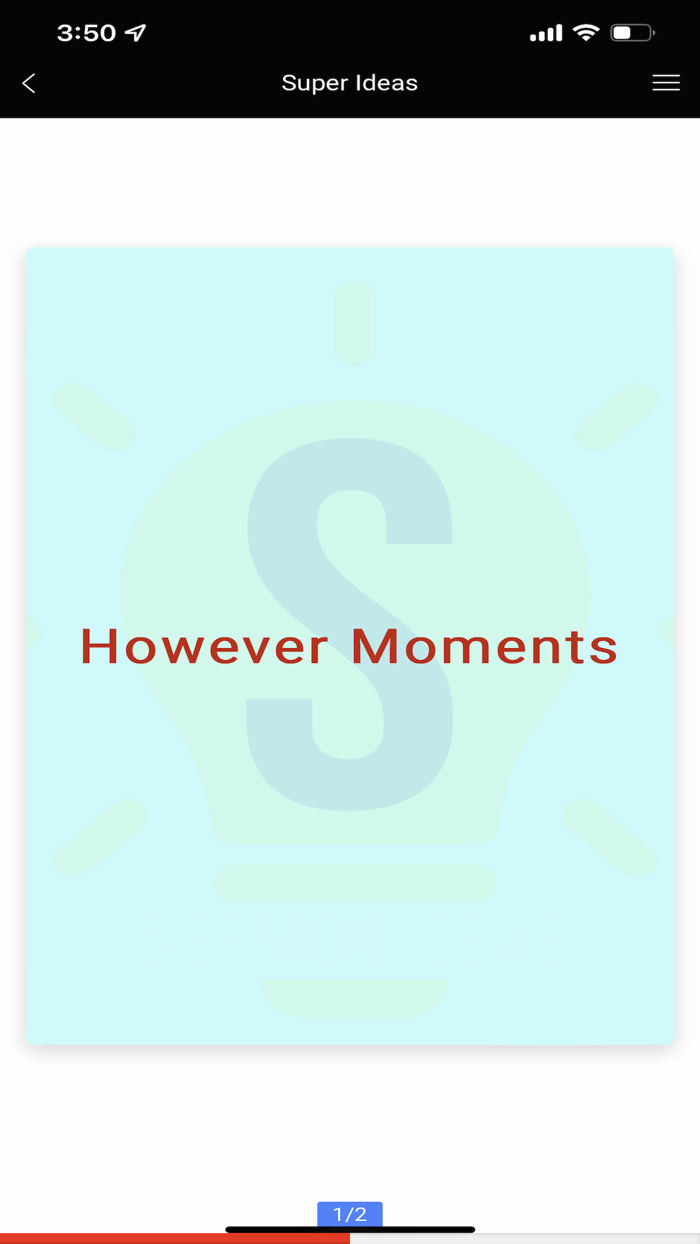 Sermon Ideas App Subscription