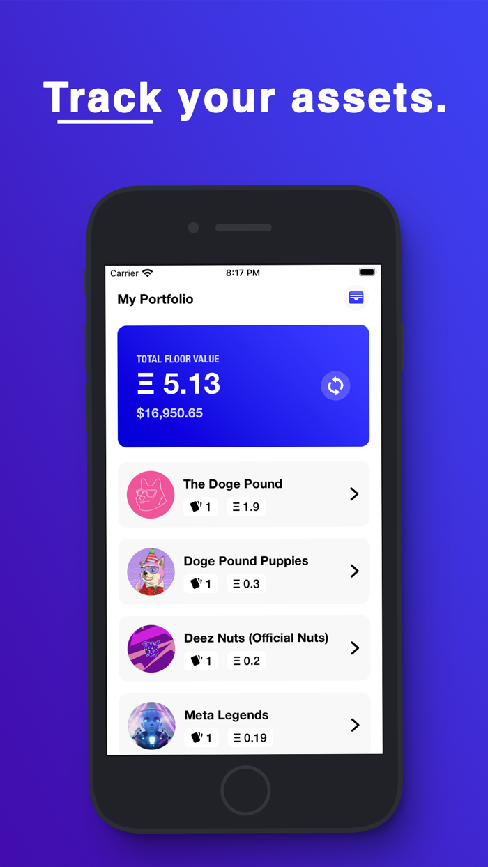 Moon OpenSea Portfolio