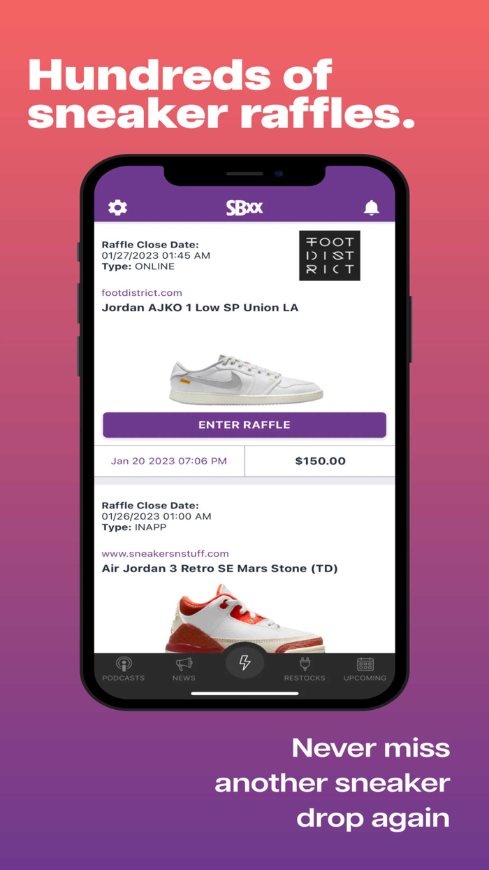 SBXX  Sneaker Reseller Suite