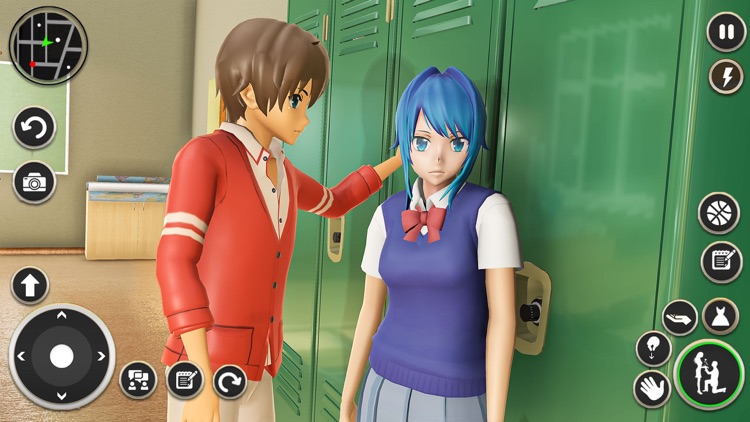 Girls School Life Anime Game screenshot-4