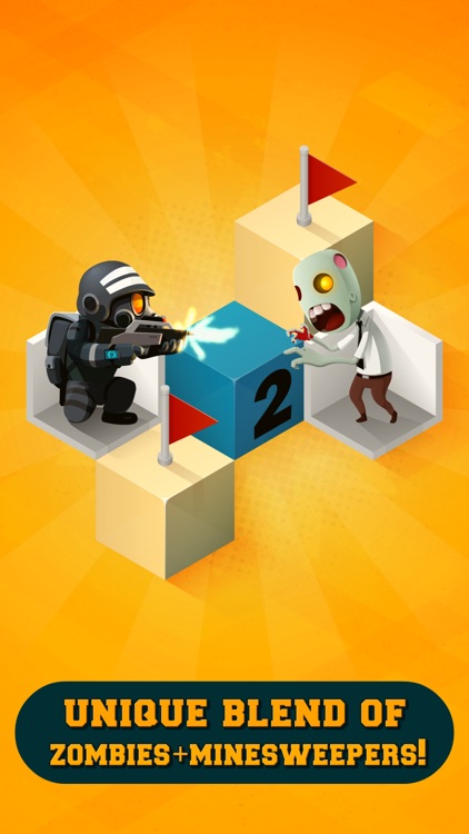 Zombie Sweeper: Action Puzzle