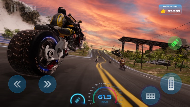 Moto Racer 2044 Game Simulator